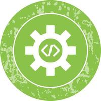 icône de vecteur d'optimisation de code unique