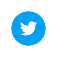 logo twitter, vecteur d'icône twitter, vecteur gratuit de symbole twitter