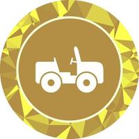 icône de vecteur de jeep safari