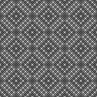 fond vectorielle continue noir et blanc avec motif de point de croix géométrique vecteur