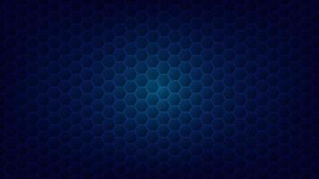 motif hexagonal avec éclairage bleu pour élément de conception graphique. concept de fond abstrait technologie futuriste vecteur