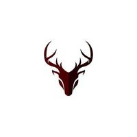 création de logo vectoriel tête de cerf