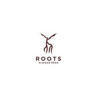racines logo illustration logo design inspiration vecteur