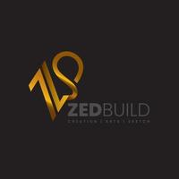 modèle de type zs logo d'architecture à la mode