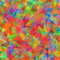 motif coloré numérique avec grille de triangles désordonnés vecteur