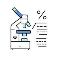 illustration vectorielle de l'icône de couleur du taux de natalité vivante vecteur