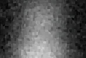 argent foncé, toile de fond abstraite de polygone vectoriel gris.