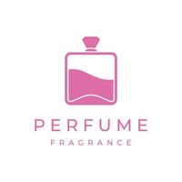 la conception de logo créatif cosmétique de parfum de parfum de luxe isolé peut être utilisée pour les entreprises, les entreprises, les cosmétiques et les parfums. vecteur