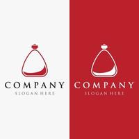 la conception de logo créatif cosmétique de parfum de parfum de luxe isolé peut être utilisée pour les entreprises, les entreprises, les cosmétiques et les parfums. vecteur