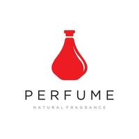 la conception de logo créatif cosmétique de parfum de parfum de luxe isolé peut être utilisée pour les entreprises, les entreprises, les cosmétiques et les parfums. vecteur