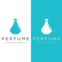 la conception de logo créatif cosmétique de parfum de parfum de luxe isolé peut être utilisée pour les entreprises, les entreprises, les cosmétiques et les parfums. vecteur