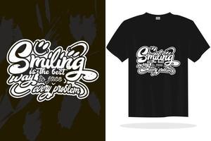 typographie inspirante lettrage citations vecteur t shirt design