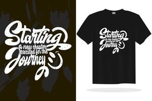 typographie inspirante lettrage citations vecteur t shirt design