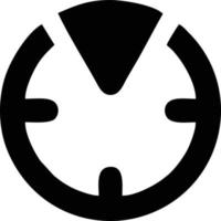 image vectorielle de symbole d'icône de mise au point cible, illustration du concept d'icône d'objectif de réussite vecteur