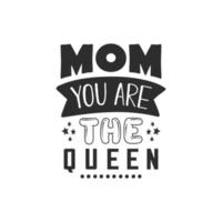 typographie heureuse fête des mères - typographie familiale vecteur gratuit