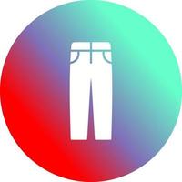 icône de vecteur de pantalons pour hommes