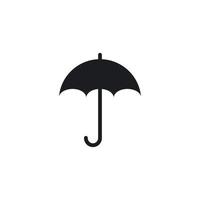 vecteur de logo parapluie