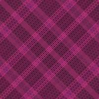 plaid tartan avec motif couleur nuit. vecteur