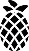 illustration vectorielle d'ananas sur fond.symboles de qualité premium.icônes vectorielles pour le concept et la conception graphique. vecteur