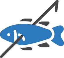 illustration vectorielle de chasse au poisson sur fond.symboles de qualité premium.icônes vectorielles pour le concept et la conception graphique. vecteur