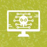 icône de vecteur de malware