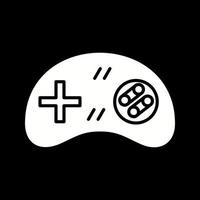 icône de vecteur de contrôle de jeu unique