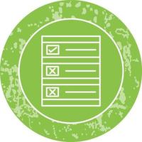 icône de vecteur de bulletin de vote