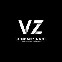 nom initial vz lettre logo design illustration vectorielle, le mieux pour le logo de votre entreprise vecteur