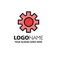 modèle de logo d'entreprise mondiale logistique de réglage couleur plate vecteur