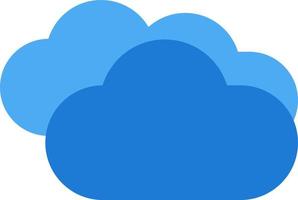 nuage pluie prévision pluie temps pluvieux plat couleur icône vecteur icône modèle de bannière