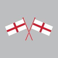 angleterre, drapeau britannique, icône, logo, vecteur