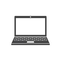 ordinateur portable logo icône illustration vectorielle vecteur