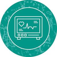 icône de vecteur de cardiogramme