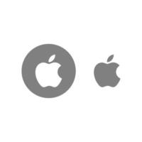 vecteur de logo de pomme, vecteur gratuit d'icône de pomme