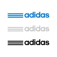 vecteur de logo adidas, vecteur gratuit d'icône adidas