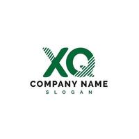 création de logo de lettre xq. xq lettre logo illustration vectorielle - vecteur