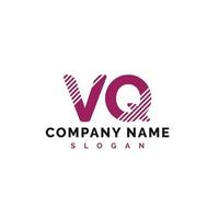 création de logo de lettre vq. vq lettre logo illustration vectorielle - vecteur