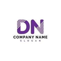 création de logo de lettre dn. dn lettre logo illustration vectorielle - vecteur