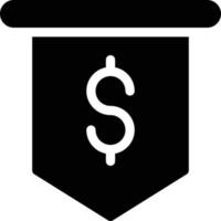 illustration vectorielle de drapeau dollar sur fond.symboles de qualité premium.icônes vectorielles pour le concept et la conception graphique. vecteur