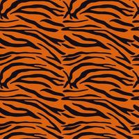 modèle de conception de fond de motif de tigre vecteur