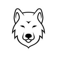 logo vectoriel tête de loup