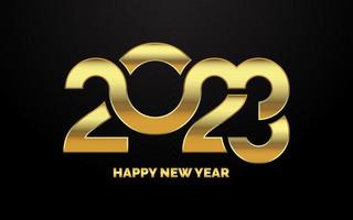 2054 conception bonne année. création de logo de nouvel an 2023 pour la conception de brochures. carte. bannière. décor de noël 2023 vecteur