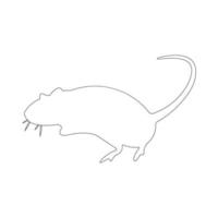 souris icône illustration vecteur