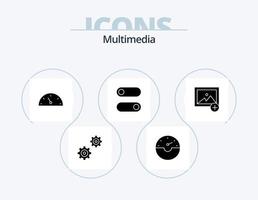 pack d'icônes de glyphe multimédia 5 conception d'icônes. . . vitesse. photo. ajouter vecteur