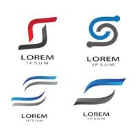 images de logo lettre s vecteur