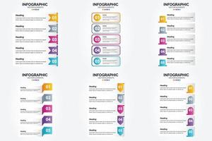 utilisez ces illustrations vectorielles pour créer des infographies d'aspect professionnel pour la publicité. dépliants. dépliants. et revues. vecteur