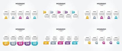 infographie vectorielle de conception plate parfaite pour les brochures publicitaires. dépliants. et revues. vecteur