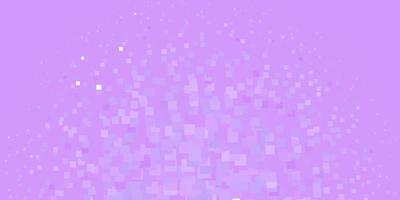 toile de fond de vecteur violet clair avec des rectangles.