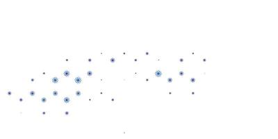 disposition de vecteur bleu clair avec des lignes ironiques.