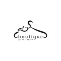 l'illustration d'un logo minimaliste peut être utilisée pour les vêtements pour femmes, les symboles, les enseignes, les logos de boutique en ligne, les logos de vêtements spéciaux, la boutique vecteur